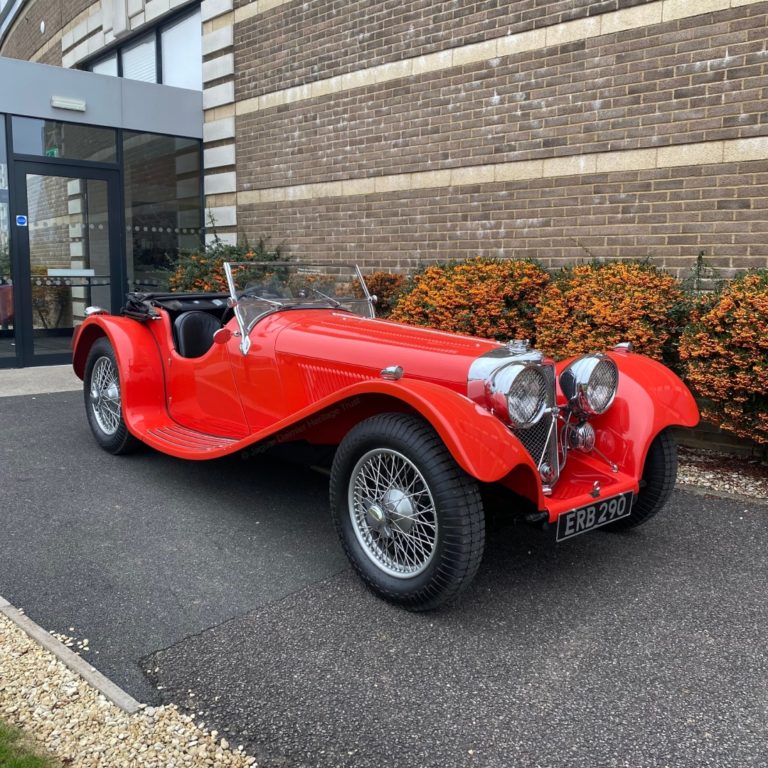 1938 SS Jaguar 100 ERB 290