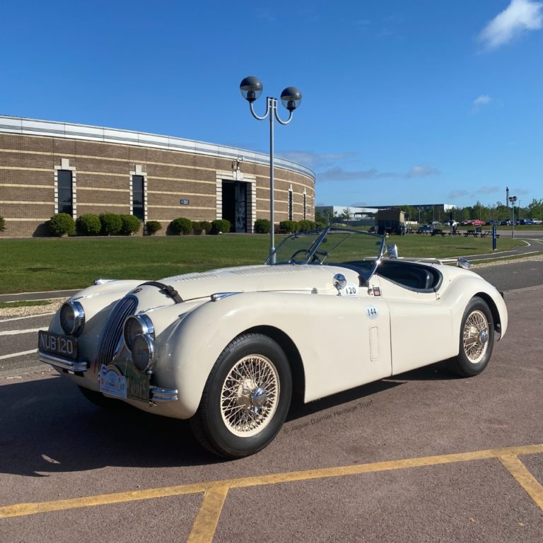 1950 Jaguar XK120 OTS Alpine Rally Gold Cup Winner NUB 120