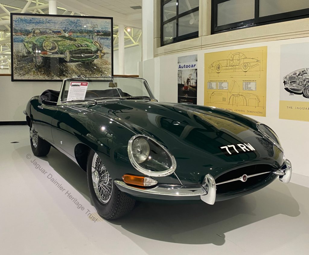 The world's fastest Jaguar E-Type is currently up for sale