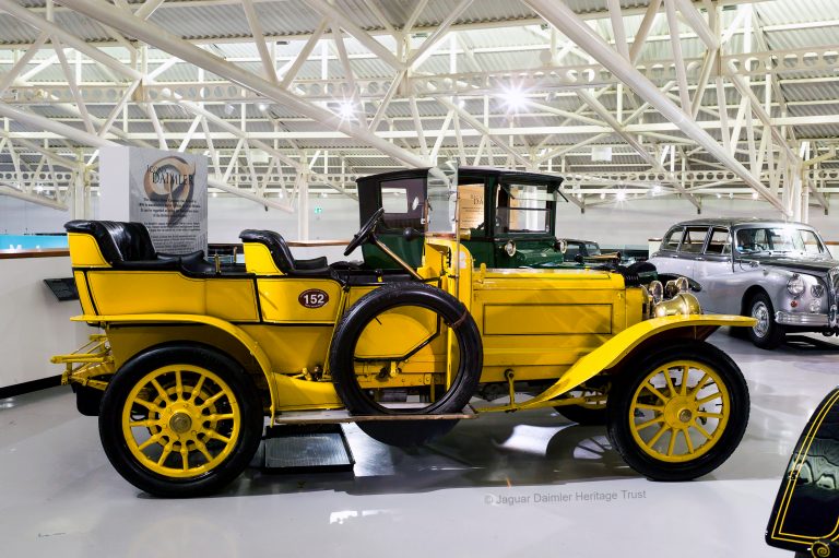 When Jaguar bought Daimler Yellow Peril