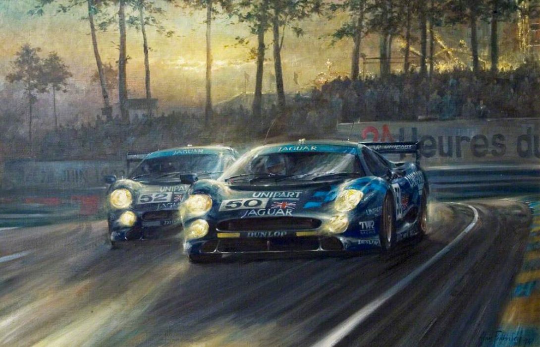 Fearnley, Alan; XJ220 Racing; Jaguar Heritage; http://www.artuk.org/artworks/xj220-racing-55647