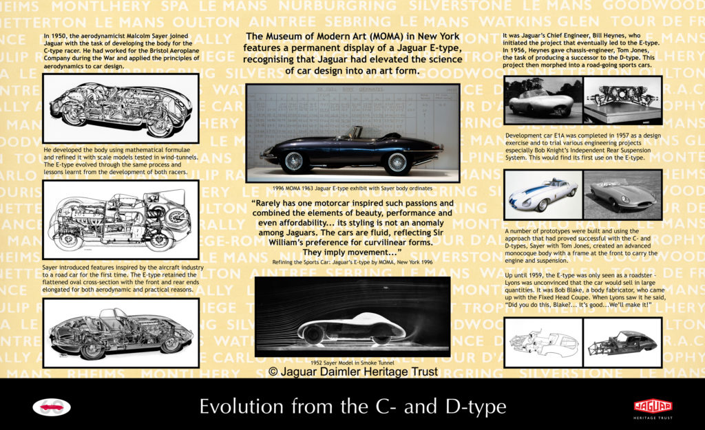Structural Evolution from c-type to E-Type