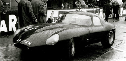 60s Cars Legend Jaguar E-Type 3.8 Vintage Racing Editorial Stock